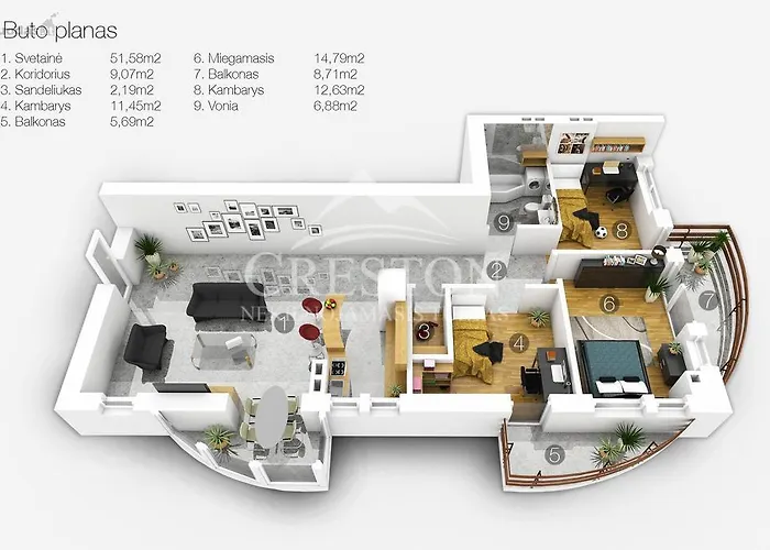 Apartman Luxury 1 Vilnius